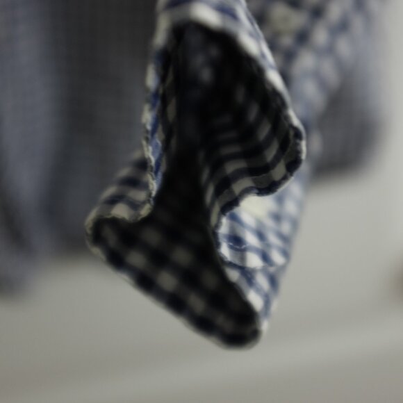 COPY - American Eagle Outfitters Blue Gingham Classic fit Shirt 100% Cotton, Si… - Picture 10 of 11